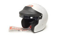 RaceQuip OF20 Open Face Helmet Large White (256115)