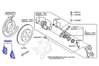 Subaru OEM Rear Brake Pads for 2022+ WRX Manual (26696CC000)