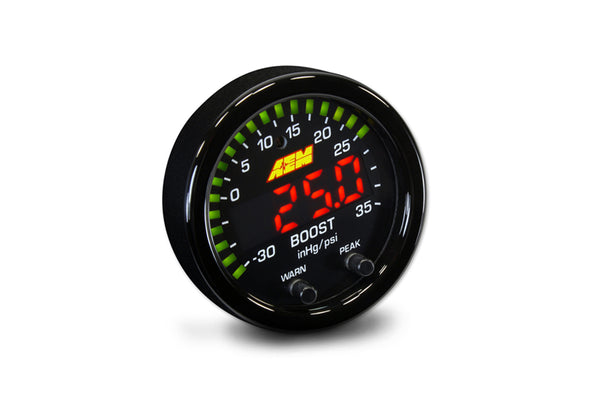 30-0306 AEM X-Series Boost Gauge 35 PSI / 2.5 BAR