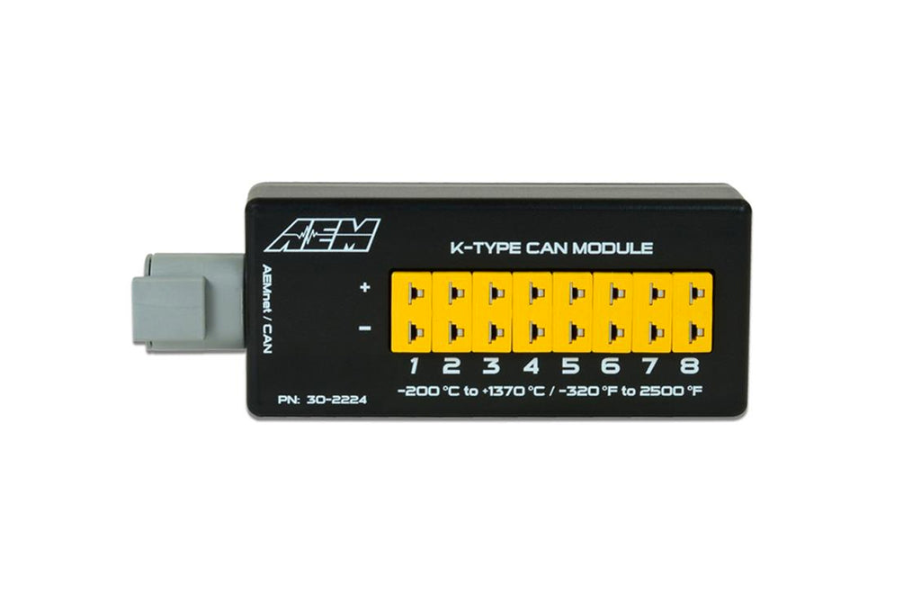 Motec Egt Module 30-2224 AEM 8-Channel K-Type EGT CAN Module