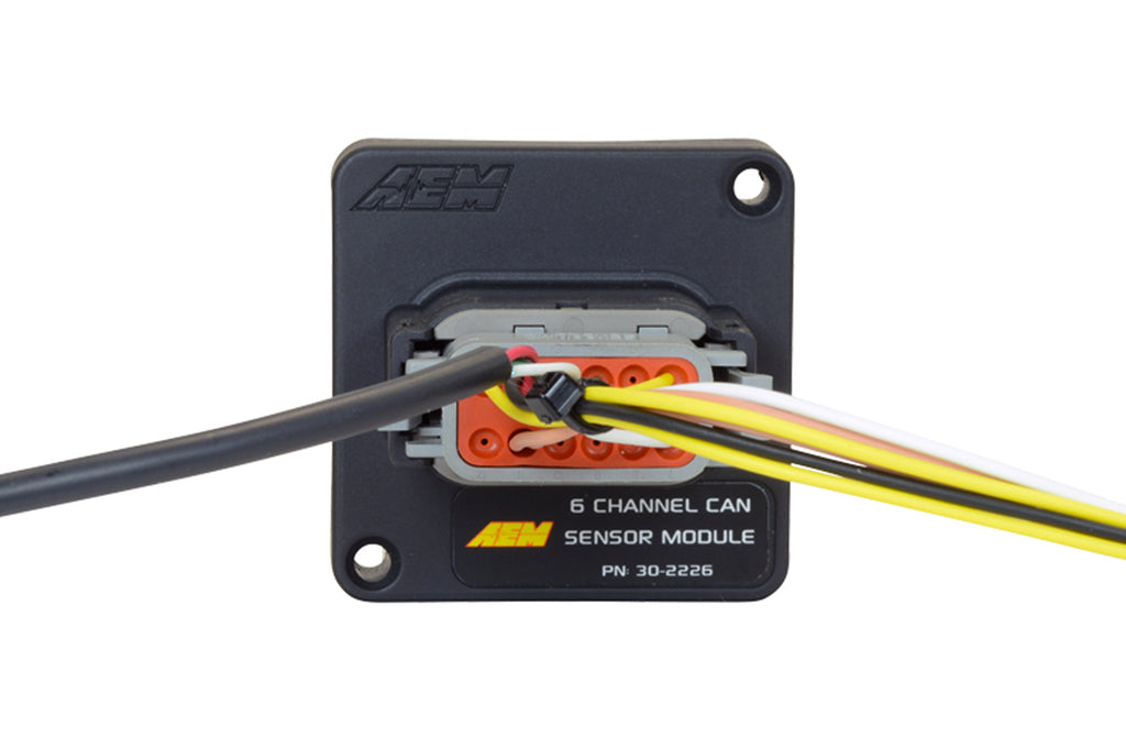 Can Sensor Module 30-2226 AEM Carbon 6 Channel CAN Sensor Module