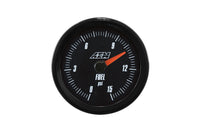 30-5144 AEM Analog Fuel Pressure Gauge 15 PSI