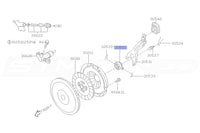 2022 Subaru WRX clutch diagram for reference