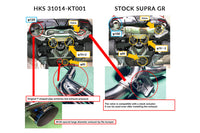 HKS Dual Muffler Exhaust for 2020 Supra (31014-KT001)