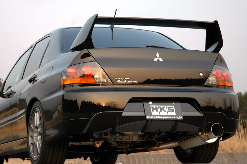 31019-AM008 HKS JDM Evo 9 Silent Hi-Power Cat-Back Exhaust