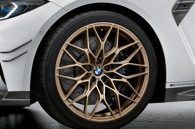 BMW 100M Frozen Bronze Wheel/Tire Set 20/21 for G8x M3/M4 (36115A072C5)