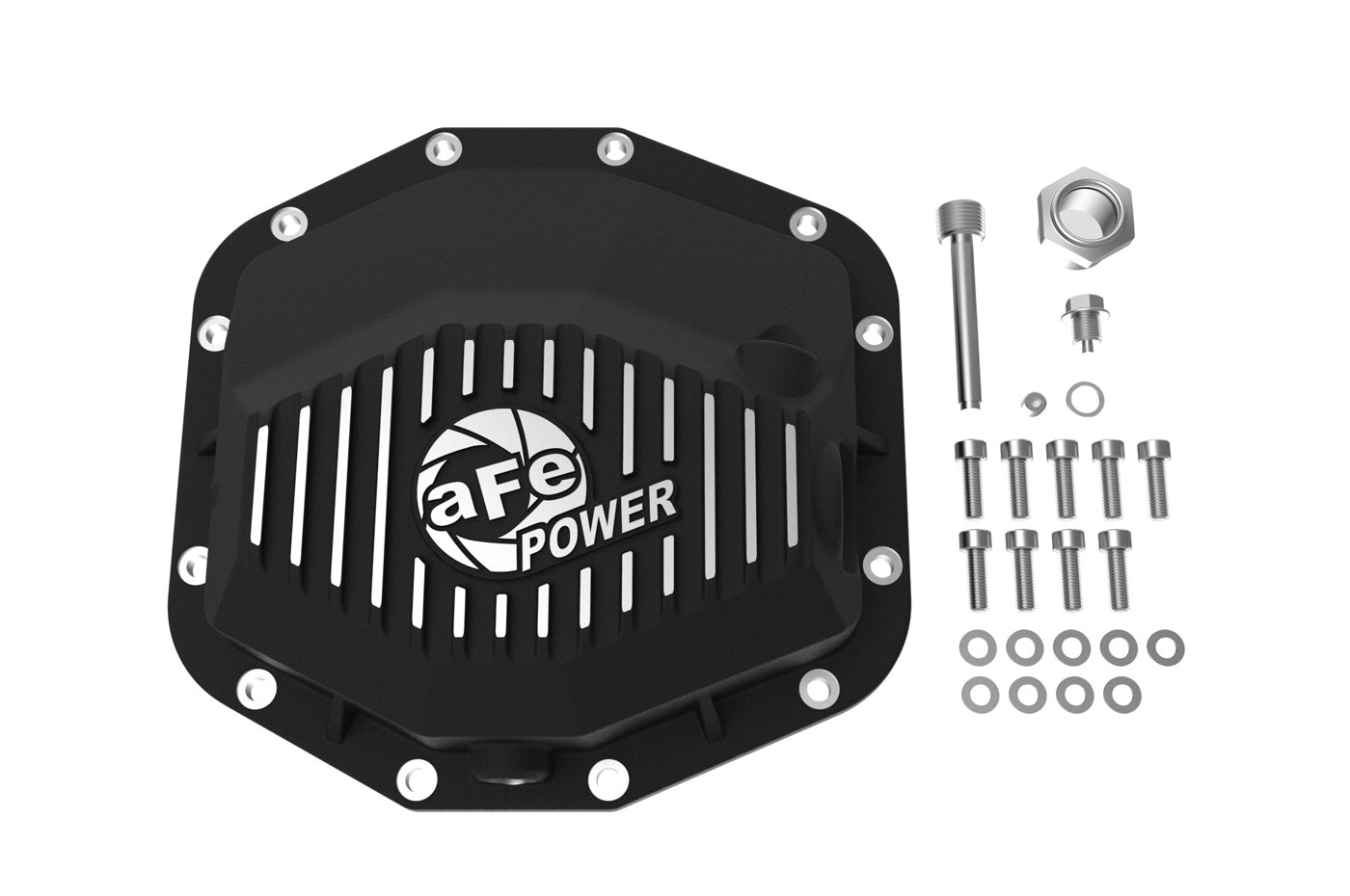 aFe Rear Diff Covers for 2021+ Ram TRX (46-71280B / 46-71280A) aFe Rear Diff Covers for 2021+ Ram TRX (46-71280B / 46-71280A)