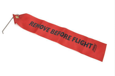 Stroud "Remove Before Flight" Red Parachute Safety Flag