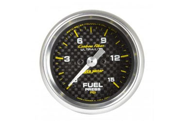 Fuel Pressure: 0-15 PSI - Carbon Fiber Stepper Motor 