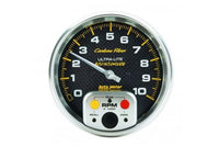 Tachometer: 0-10,000 RPM - Carbon Fiber In-Dash Gauge (5")