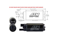 AEM Universal 340LPH High Flow In-Tank Fuel Pump (50-1000)