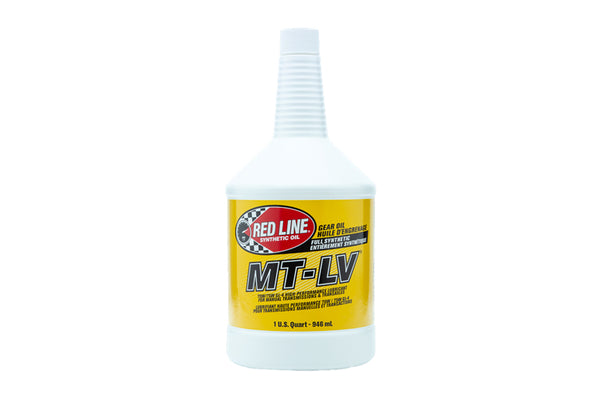 Red Line Synthetic Oil. MT-LV 70W/75W GL-4 Gear Oil