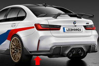 BMW M Performance Carbon Fiber Rear Winglets for G80 M3 (51195A1B169 51195A1B170)