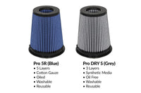 Pro 5R Blue versus DRY S Grey Air Filter