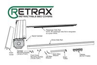 Retrax One MX Polycarbonate Tonneau Cover for 2021+ Ram TRX (60243)
