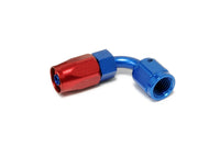 Russell Full Flow Hose End Blue/Red -4AN 90° (610150) *Discontinued*