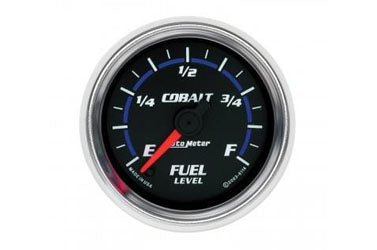 Fuel Level: Programmable 0-280 Ω Cobalt Stepper Motor Gauge (2 1/16