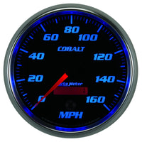 Speedometer: 0-160MPH Cobalt Air Core Gauge (5")