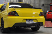Lightning Yellow Evo with JDM 9 Rear Bumper
