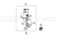 Mopar Brake Fluid Master Cylinder Cap for 2021+ Ram TRX (68398161AA)