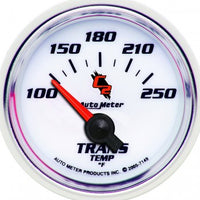 Transmission Temp: 100-250 °F - C2 Air-Core Gauge (2 1/16")