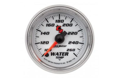 Water Temp: 100-260°F - C2 Stepper Motor Gauge (2 1/16