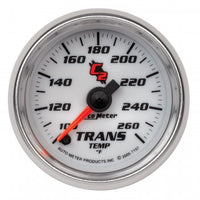 Transmission Temp: 100-260°F - C2 Stepper Motor Gauge (2 1/16")