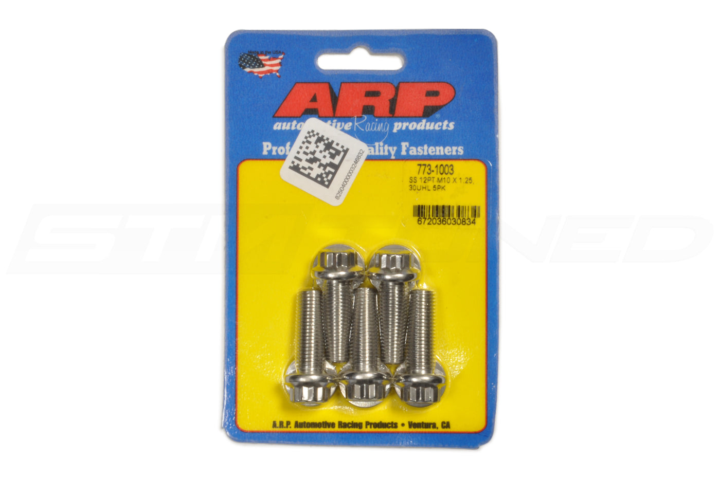 773-1003 ARP Evo 4-X Stainless O2 Housing to Turbo Bolts
