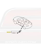 Mitsubishi OEM Door Light Switch for Evo X Diagram (8608A220)  Image © STM Tuned Inc