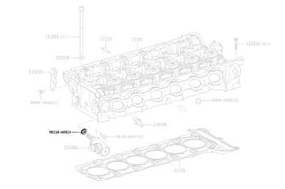 Toyota OEM Cylinder Head Servo Motor Washer for 2020 Supra (90118WA014)