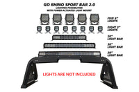 Go Rhino Sport Bar with Retractable Light Mount for 2021+ Ram TRX (918600T)