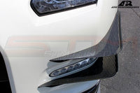 APR Carbon Fiber Front Bumper Canards - 12-18 GTR