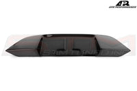 APR Carbon Fiber License Plate Backing - 08-14 WRX/STi Hatch