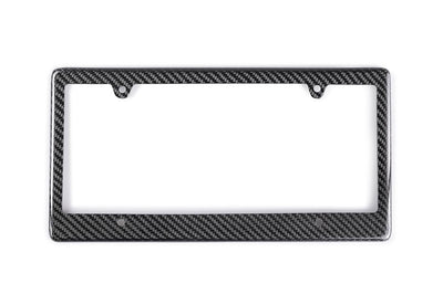CFLPF4 Seibon Carbon Fiber License Plate Frame with 4-Bolt Mount