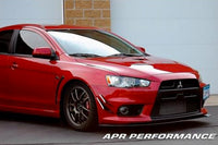 APR Carbon Fiber Front Wind Splitter with Rods for Evo X (CW-489110)