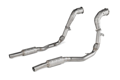 Akrapovic Stainless Downpipes for 2020 Audi RSQ8 (DP/L-AU/SS/2)