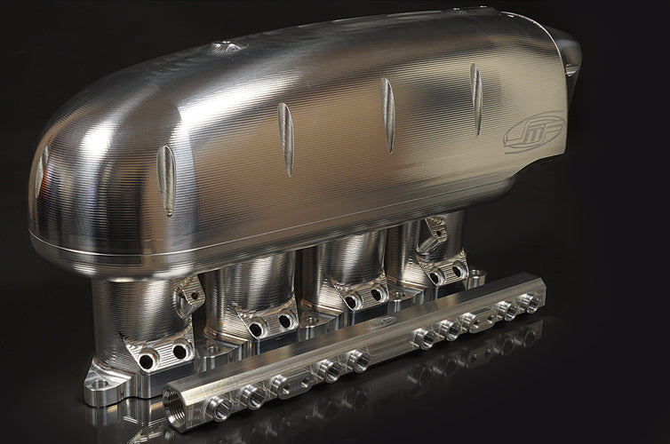 Drag Racing Chevy Intake JMF Evo 4-9 Dual Port Drag Intake Manifold