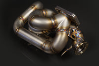 JMF Top Mount Exhaust Manifold for Evo 7/8/9