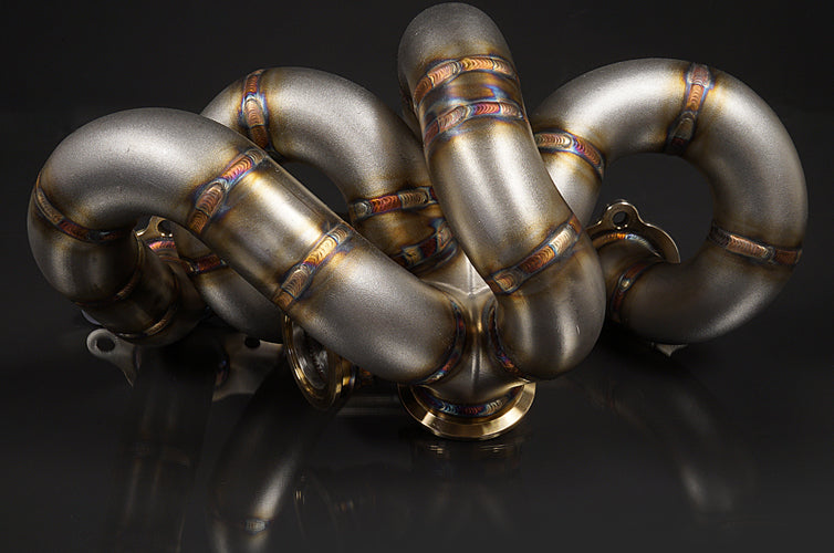 JMF V-Band Exhaust Manifold for Evo 7/8/9