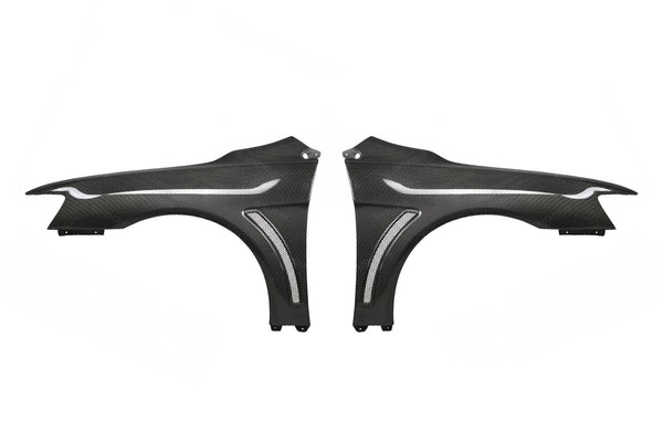 Seibon Carbon Fiber Fenders 10mm Wider for Evo X (FF0809MITEVOX)