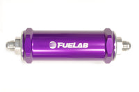 Purple Fuelab 828 Series Fuel Filter