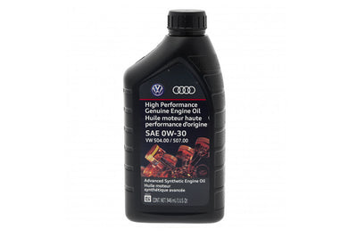 OEM Audi Engine Oil 0W30 504/507 1 Quart (GE550301QDSP)