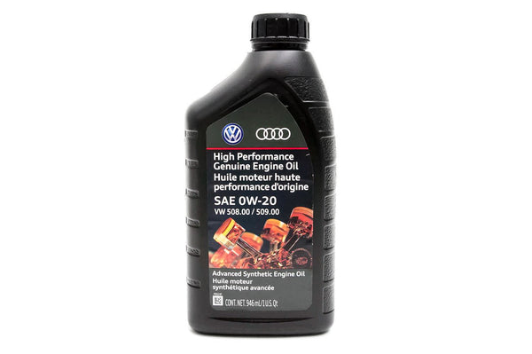 Audi OEM Engine Oil 0W20 508/509 1 Quart (GC600201QDSP)