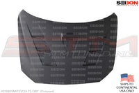 Seibon Carbon Fiber Hood (TS-Style / Dry Carbon) - Evo X