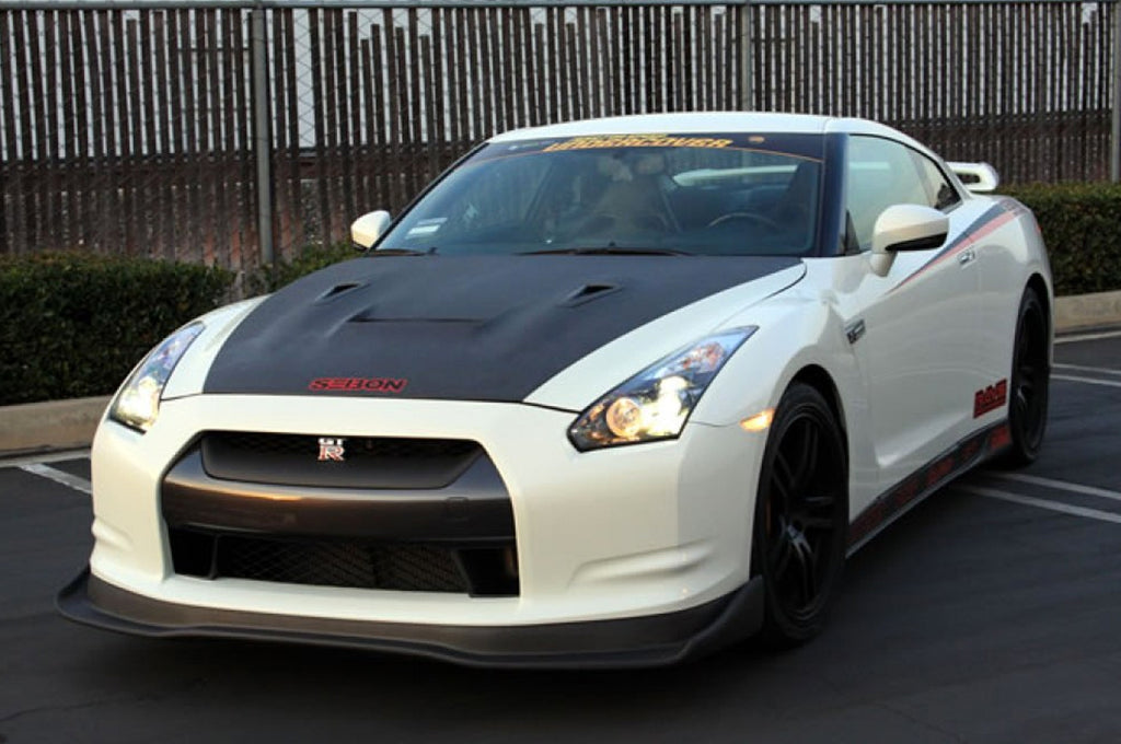 Sebon R35 HD0910NSGTR-VSII-DRY Seibon VSII R35 GTR Dry Carbon Hood