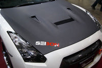 HD0910NSGTR-VSII-DRY Seibon VSII R35 GTR Dry Carbon Hood