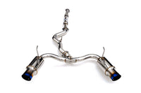 Invidia N1 Cat-Back Exhaust for 08-14 WRX/STi Hatch with Blue Tips (HS08STIGTT)