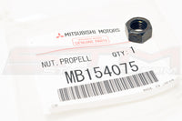 Mitsubishi OEM Driveshaft to Rear End Nut for DSM & Evo 4-9 (MB154075)  Image © STM Tuned Inc