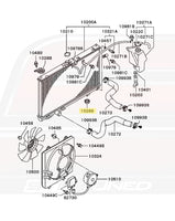 MB605173 Radiator Bushing Diagram for CT9A Evo 7/8/9