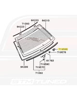 Mitsubishi OEM Rear Window Molding Clip for Evo 7/8/9 (MB814176)